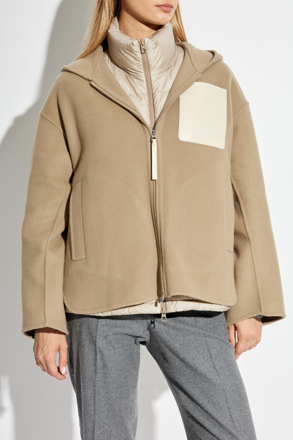 ジャケット MONCLER Women Jackets 098 1A000 17 597FA20C Beige K20931A00150539ZD226_F.jpg